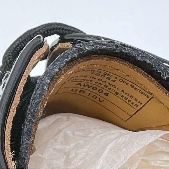 Dr Martens Womens Size 5 Black Patent‎ Lamper 1461 3-Eye Leather Oxfords Shoes - Picture 15 of 15